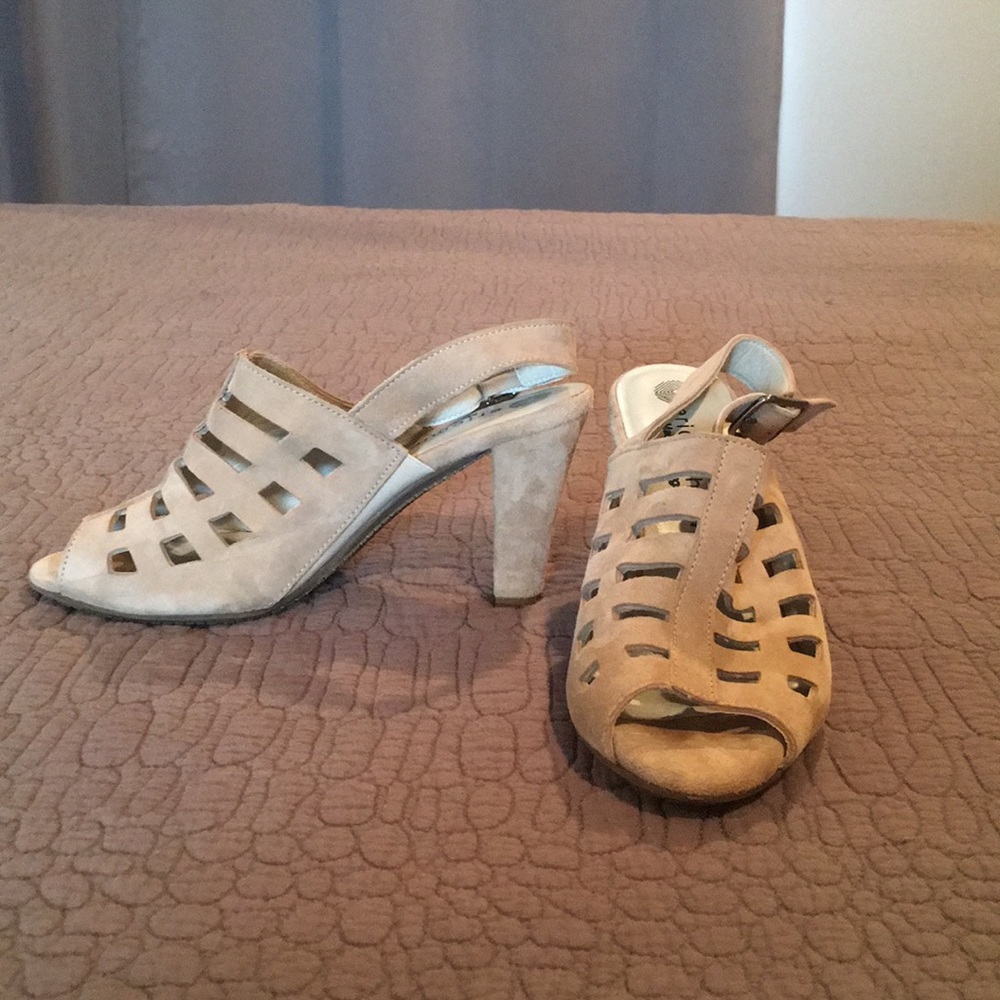 Ericmichael leather heeled shoes
